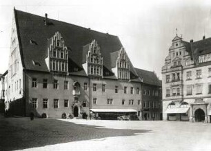 Meißen, Rathaus : Meißen. Rathaus. Marktseite