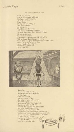 Fräulein Vogdt. 1. Sang