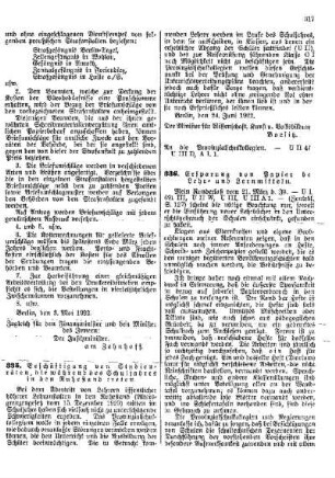 Ersparung von Papier bei Lehr- und Lernmitteln : [Amtlicher Teil]
