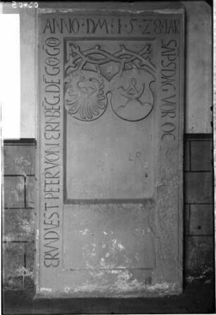Heinsheim Evangelische Bergkirche Sank Hilarius Epitaph Peter von Ehrenberg