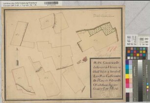 Siersdorf. Plan géométrique de la ferme dite Kleinen-Hoff situé a Siersdorf. L' an XII