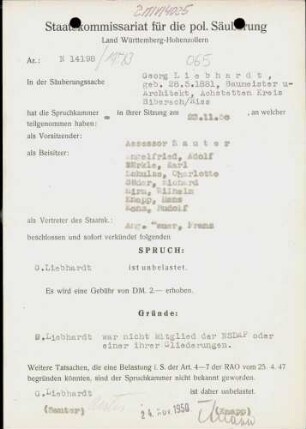 Liebhardt, Georg