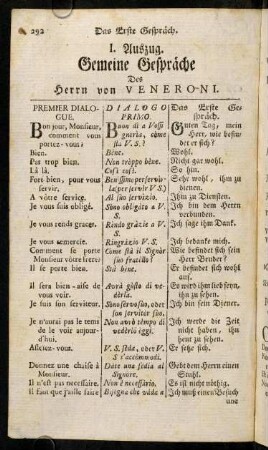 292-304, Das Erste Gespräch. - Das Sechste Gespräch.