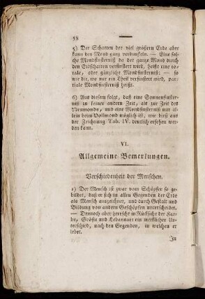 Verschiedenheit der Menschen.
