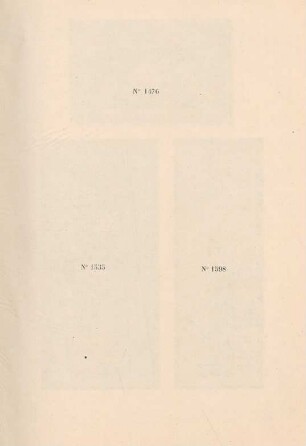 No. 1476, No. 4535, No. 1598