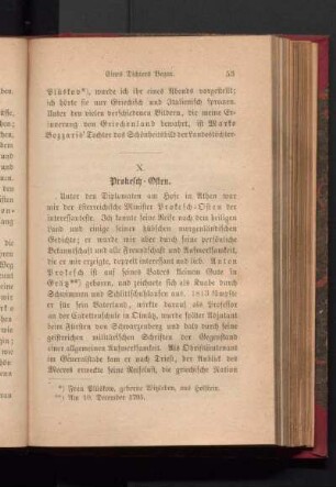 X. Prokesch-Osten.
