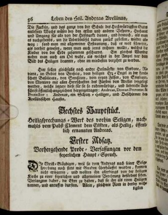 Sechstes Hauptstück.