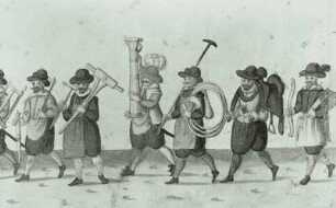 "Abriß und Verzeichnis aller Inventionenen und Aufzüge, welche an Fastnachten Anno 1609 im kurfürstl. Schlosse zu Dresden aufgeführt wurden."