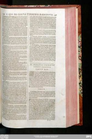 De Praecipuis Studiis Et Operibus Daemonum. Caput XIV.