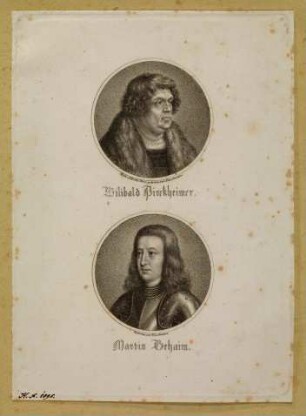 Willibald Pirckheimer und Martin Behaim