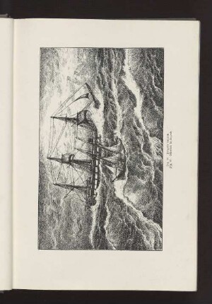 Fig. 36 Fregatte lenzend Fig. 37 Schoner beiliegend