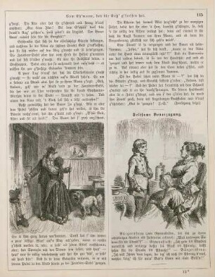 "Vom Eh'mann, den die Katz' g'fressen hat" "Seltsame Bevorzugung"