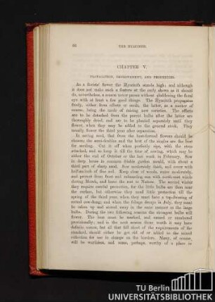 Chapter V. Propagation, improvement, and properties.