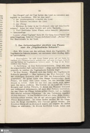 7. Das Grünsteingebiet nördlich von Plauen oder die "Vogtländische Schweiz"