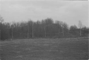 Kuckauer Schanze. Abschnittswall. : Kukowske hrodźišćo.
