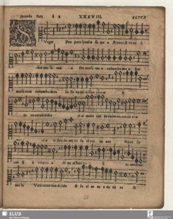 XXXVIII. secunda pars: Surge propera