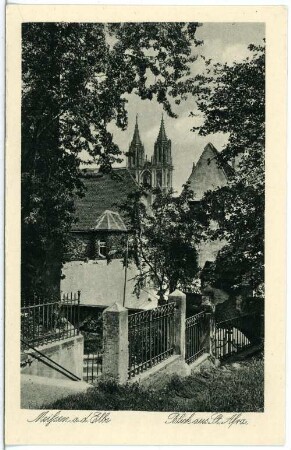 Meißen. Blick aus St. Afra