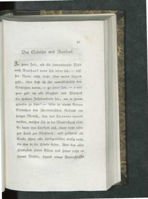 Der Schüler und Raphael
