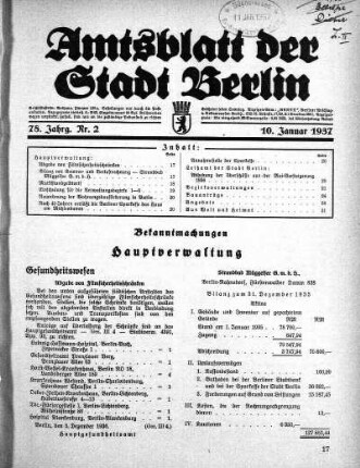 1937,2: Nr. 2, 10. Januar 1937