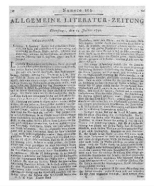 Stumpf, [Johann] Georg: Grundsätze der deutschen Landwirthschaft für Prediger und Schullehrer auf dem Lande. - Jena : Verl. d. Akad. Buchh., 1790