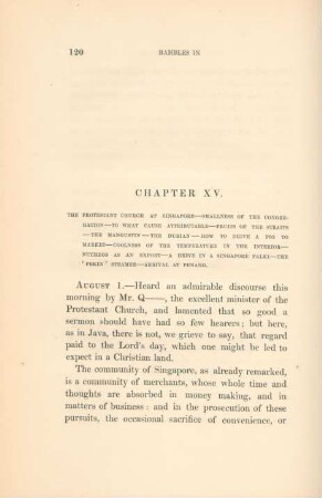 Chapter XV. The protestant church at Singapore ...