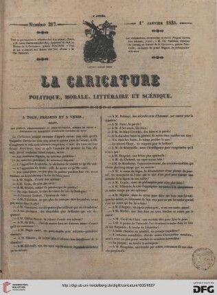 Numéro 217 (1er Janvier 1835) Planches 452,453
