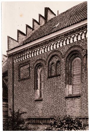 Kirche, Borre Kirke / Moen: Teil der Langseite