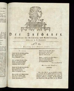 No. 81 - 7. Juli 1821