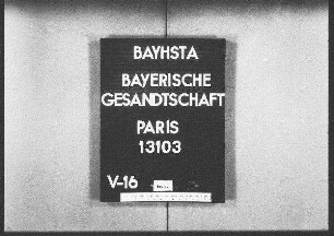 Schramm, Michel, aus Weidmes, Bezirksamt Stadtsteinach, Fremdenlegionär, Geburtsschein für Einbürgerung in Frankreich