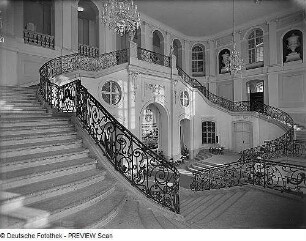 Dresden. Landhaus, Treppenhaus