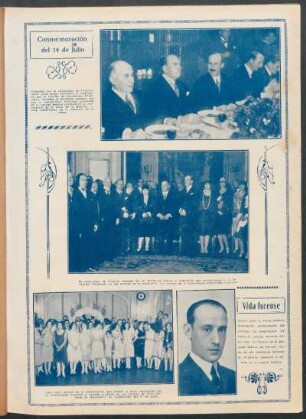 Conmemoración del 14 de Julio