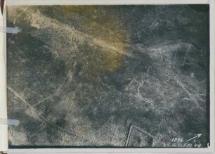 Foto des Geländes nordwestlich von Fort Vaux (Luftbild)