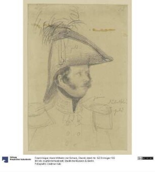 Hans Wilhelm von Schack, Oberst