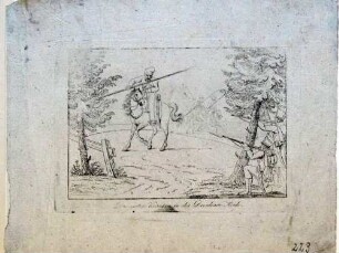 Die ersten Kosaken in der Dresdner Heide