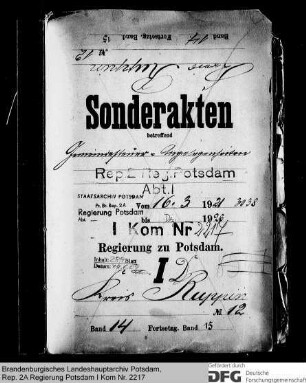 Gemeindesteuern im Kreis Ruppin