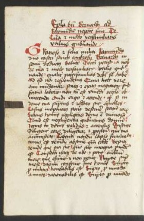 Epistola de cura rei familiaris