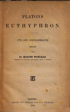 Platons Euthyphron