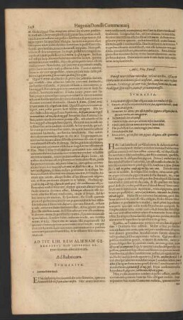 Ad Tit. LIII. Rem Alienam Gerentibus Non Interdici Rerum suarum alienationem.