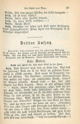 Dritter Aufzug. Dieselbe Decoration wie im zweiten Aufzug