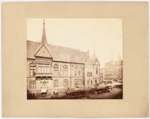 Rathaus, Breslau Umbau: Ansicht der Südfassade