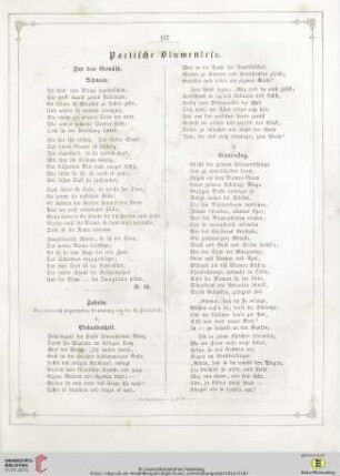 Poetische Blumenlese