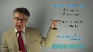 How to Calculate Thermodynamic Parameters of a Process (Entropy, Enthalpy, GIBBS Energy)