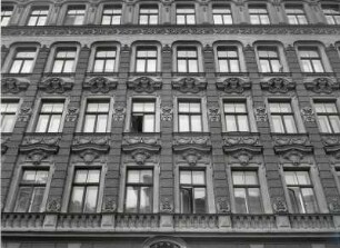 Jugenstilfassade i. d. Altstadt Rigas
