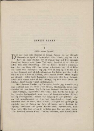 Ernest Renan (1823-1892)