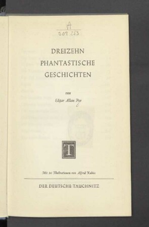 Dreizehn phantastische Geschichten