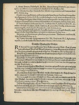 Teutsche Theologische Bücher.