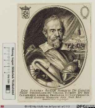 Bildnis Alvaro de Bazán, 1. marqués de Santa Cruz
