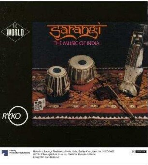 Sarangi: The Music of India. Ustad Sultan Khan
