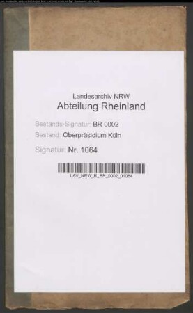 Schulden der aufgehobenen Abtei Heisterbach
