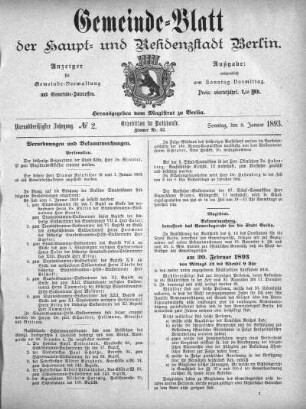 1893,2: No. 2, 8. Januar 1893